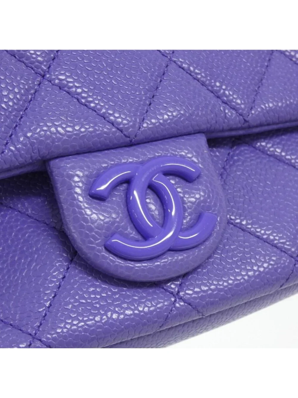 Chanel Shoulder Bag Purple